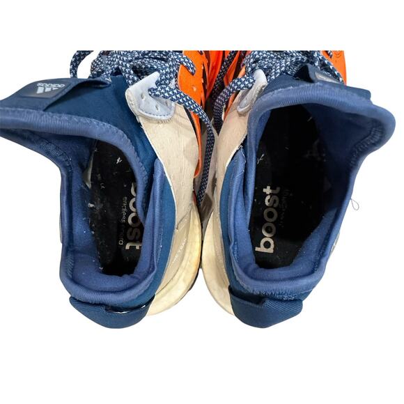 Adidas Response Trail Boost Mens BB1657 Orange Blue Sneakers Shoes Size 7.5 main image 10